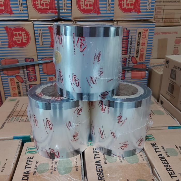 Gambar Plastik Roll Seal Plastik Lid Cup Sealer POLOS Isi 2000 - WASUKA POLOS dari BakingHolic undefined Tokopedia