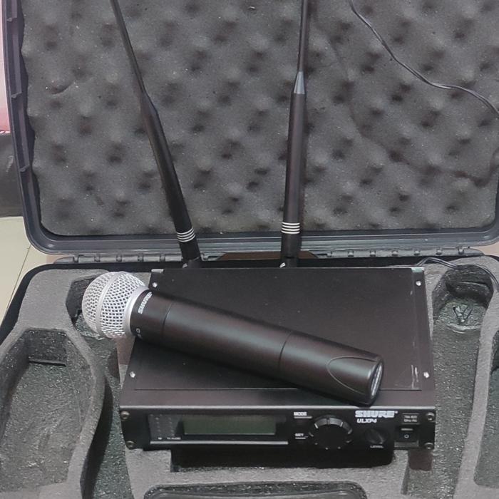 Gambar shure ULX P4 SM58 wireless ori dari Deramsop undefined Tokopedia