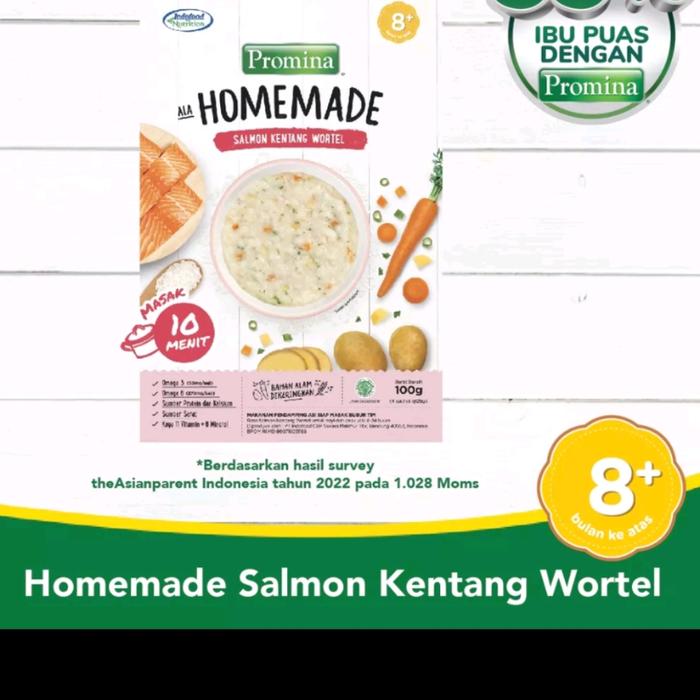 Gambar promina ala homemade salmon kentang wortel dari Seansha Baby Shop undefined Tokopedia