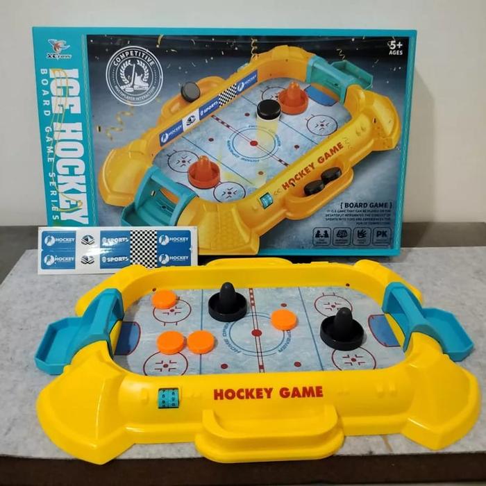 Gambar Family Board Game Sport Series / Pinball / Mainan Anak - Ice hockey A dari Totti Play undefined Tokopedia