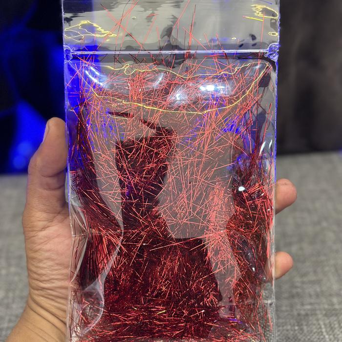 Gambar SERAT METALIK CARBON FORGED SERAT CAMPURAN WARNA CARBON KEVLAR - Merah, 5GRAM dari Yoga wtp undefined Tokopedia