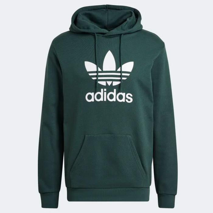 Jual Jaket Adidas ADICOLOR CLASSICS TREFOIL HOODIE Green HK7270