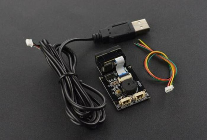 Gambar GM66 Qrcode Barcode Scanner for Raspberry Arduino Android USB Serial - GM 65 DFROBOT dari Central Electronics undefined Tokopedia