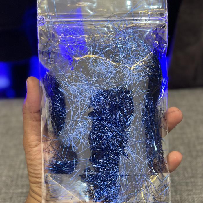 Gambar SERAT METALIK CARBON FORGED SERAT CAMPURAN WARNA CARBON KEVLAR - Biru, 10GRAM dari Yoga wtp undefined Tokopedia