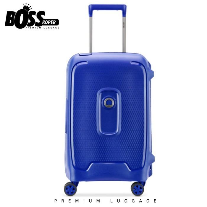 Gambar Koper Cabin DELSEY (Moncey) Hardcase Kuat 20 Inch Kabin Tanpa Zipper - Biru dari Boss Koper undefined Tokopedia