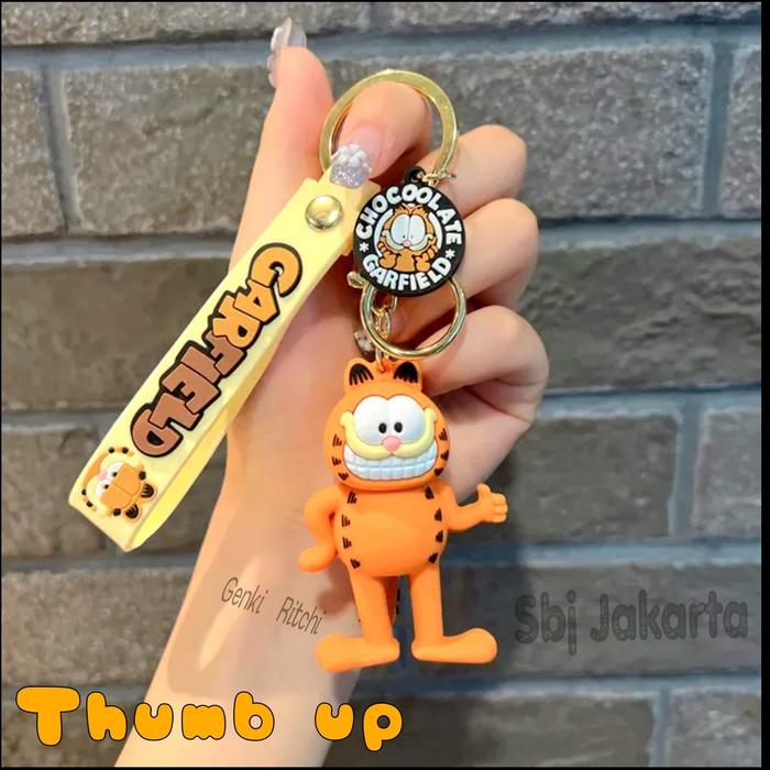 Gambar Gantungan kunci / Keychain snoopy bahan silicone dengan kerincing - THUMB UP dari Sbj-Jakarta undefined Tokopedia