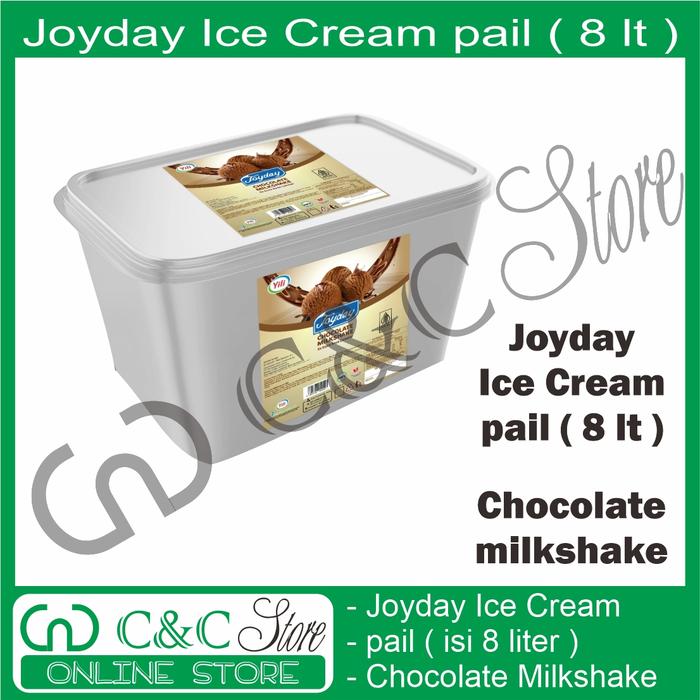 Gambar Joyday ice cream es krim 8lt 8 lt 8 liter - Coklat dari C&C Store Bandung undefined Tokopedia