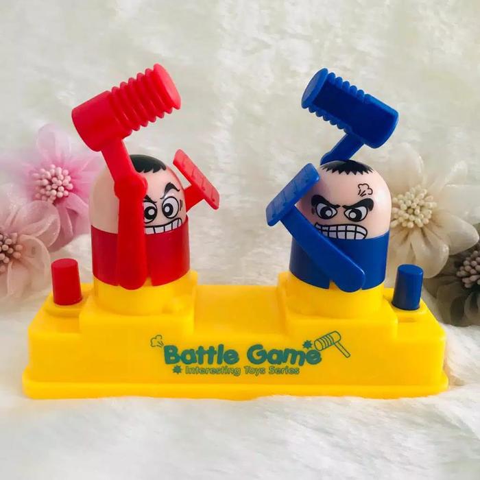 Gambar Mainan Anak Hammer Game Head Battle Game - Funny Game Ukuran Besar - KECIL, TANPA BUBBLE dari Toys World Official Store undefined Tokopedia