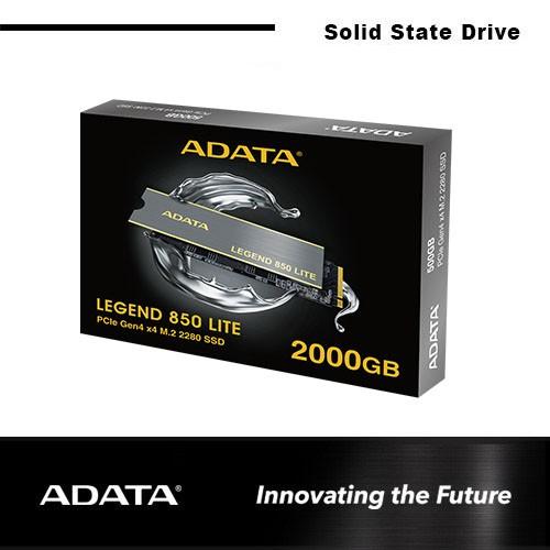 ADATA Technology ALEG-850-2TCS LEGEND 850 NVMe(PCIe Gen4×4