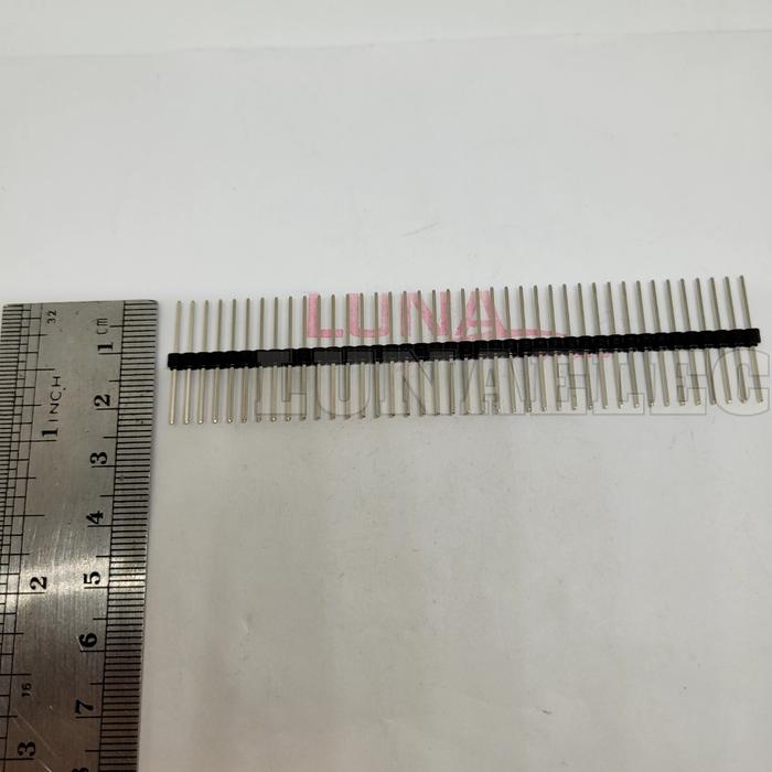 Gambar Header 1 x 40 pin 2 x 40 pin Bengkok Lurus Panjang - Panjang 1x 40p dari Luna Electronics undefined Tokopedia
