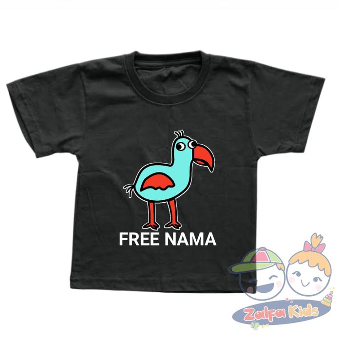Gambar BAJU KAOS ANAK KARAKTER TARTA BIRD GARTEN OF BANBAN III - FREE NAMA - Hitam, L dari ZALFA KIDS APPAREL undefined Tokopedia