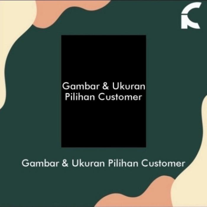 Gambar Custom Order Poster + Bingkai Kayu A.N Braden dari posterclassic undefined Tokopedia