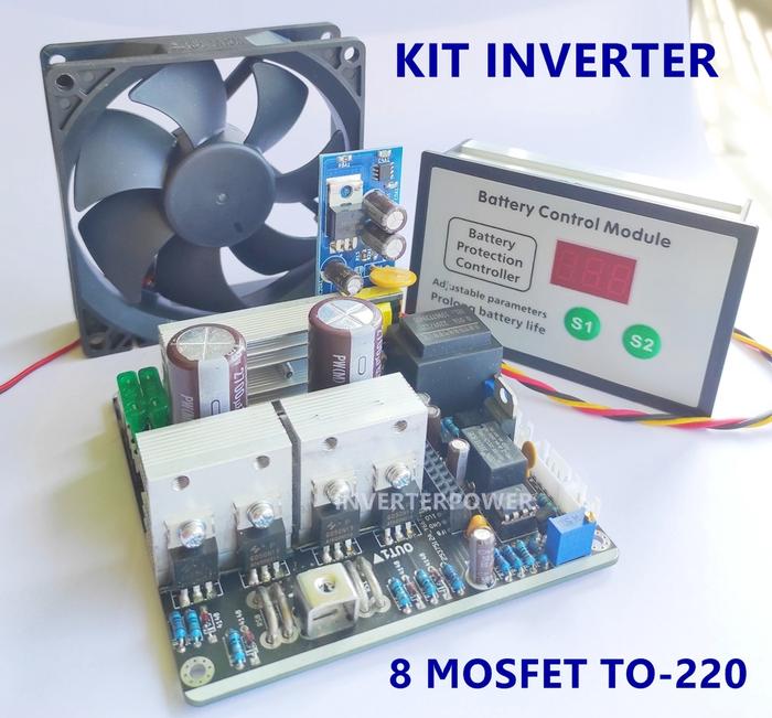 Jual inverter low frequency mini mosfet 8 mosfet TO220 Egs002 frekuensi