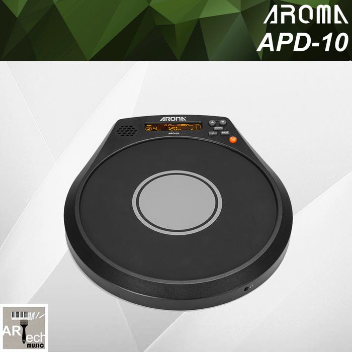 Gambar Aroma APD10 / APD 10 / APD10P / APD10 P Digital Drum Practice Pad - APD10 dari Artech Music undefined Tokopedia