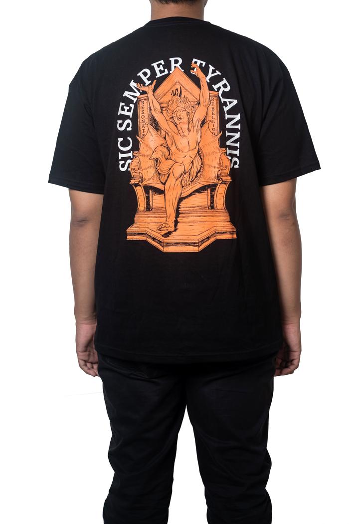 Gambar SIC SEMPER TYRANNIS - Kaos Grafis 24s - Black, S dari Revolt Industry undefined Tokopedia