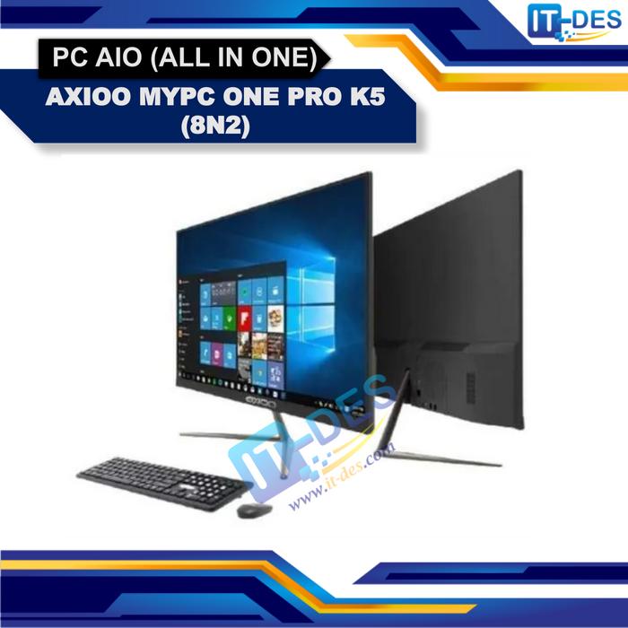Gambar AIO Axioo MyPC One Pro K5 (8N2) PC ALL IN ONE - K5 dari IT DES NUSANTARA undefined Tokopedia