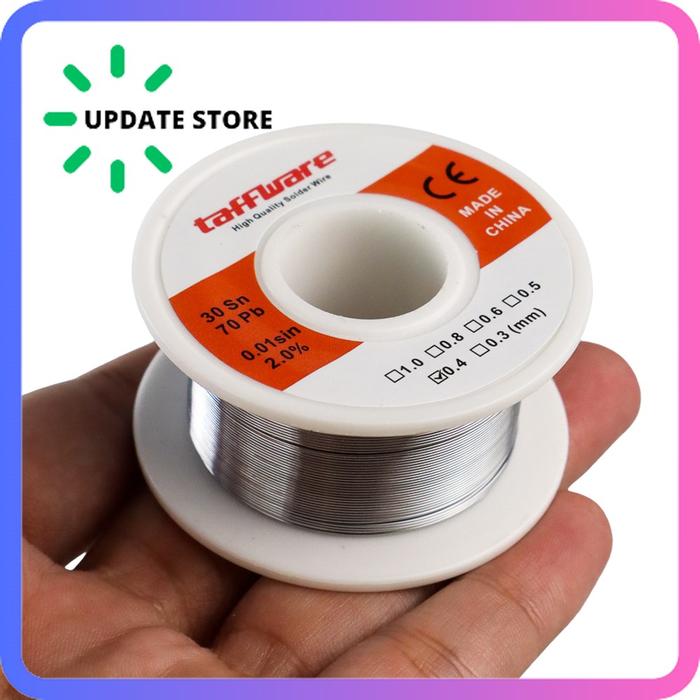 2.5 Oz 60/40 Tin Lead Solder - .093" Diameter For Plumbing, Electronics & Radiators