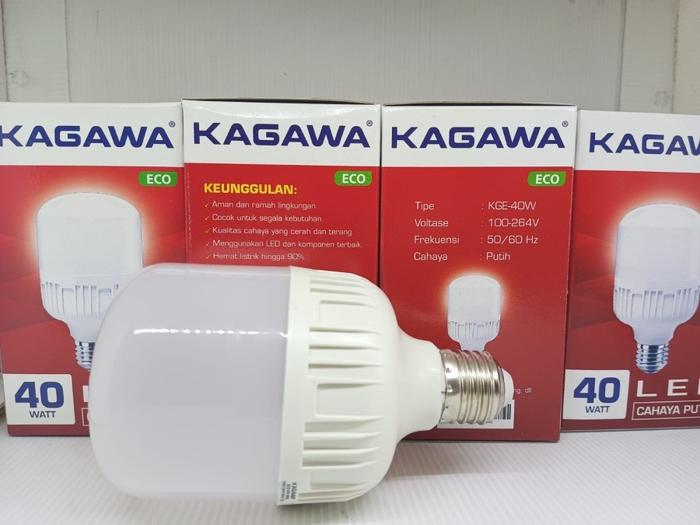 Gambar Lampu LED KAGAWA ECO Capsule 40W 50W 60W Cahaya Putih - 40W dari utama77shop undefined Tokopedia