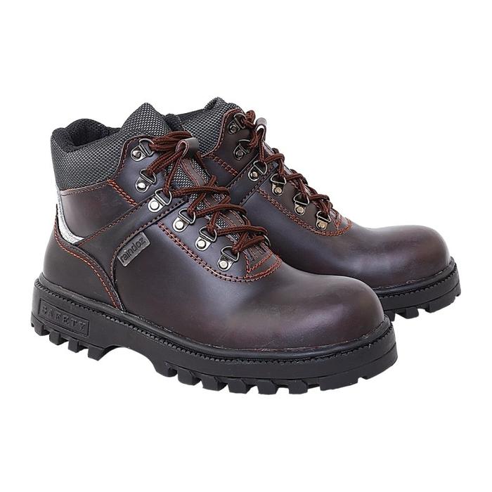 Gambar Sepatu Boots Outdoor Gear Pria Sepatu Hikking Kulit Suede ori C3NZO - BROWN, 38 dari ARVIAN Footwear & Fashion undefined Tokopedia