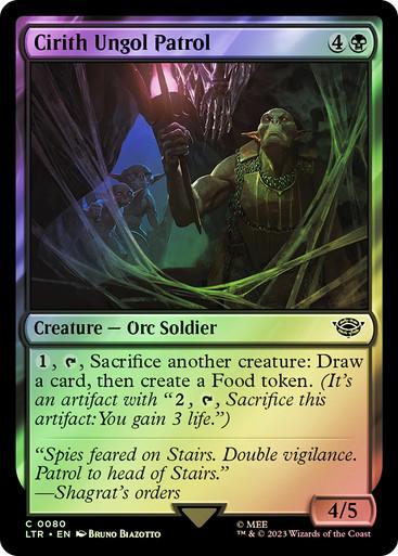 Gambar Cirith Ungol Patrol | C | MTG LTR - FOIL dari Carttu undefined Tokopedia