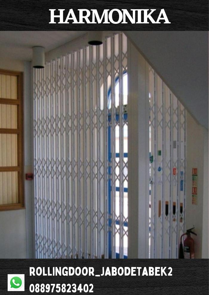 Gambar pintu harmonika folding gate dari RollingdoorJabodetabek2 undefined Tokopedia