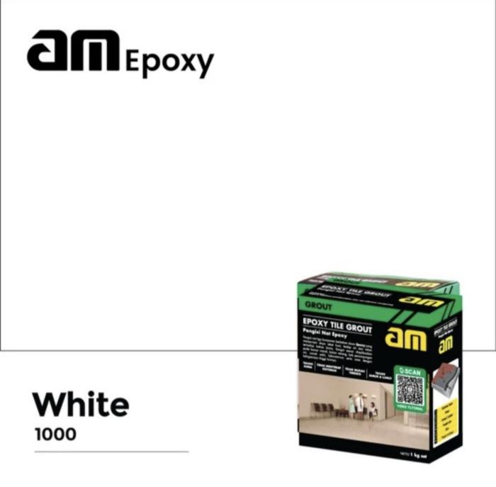 Gambar AM 55 semen pengisi nat Epoxy Tile Grout 1 kg BEST PRICE - Black dari TokoDistribusiKimiaKonstruksi undefined 5 Tokopedia