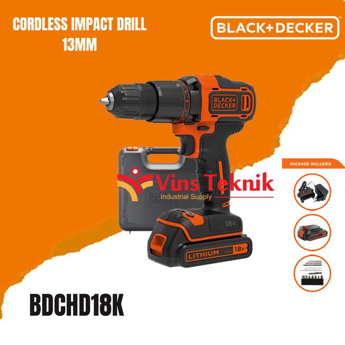 Image of Black & Decker BDCHD18 website