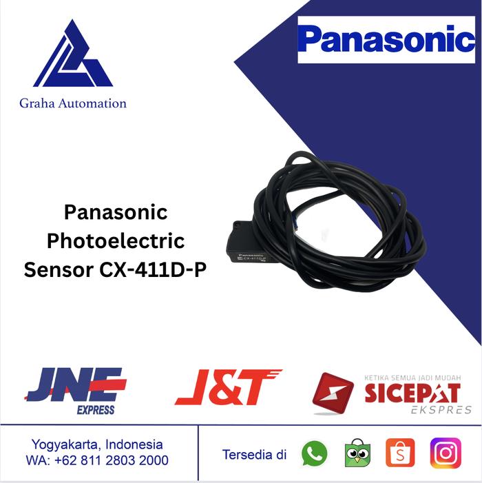 Set 2 Sensori Fotoelettrici Riflettenti Per Panasonic CX-411/CX-411D/CX-411E