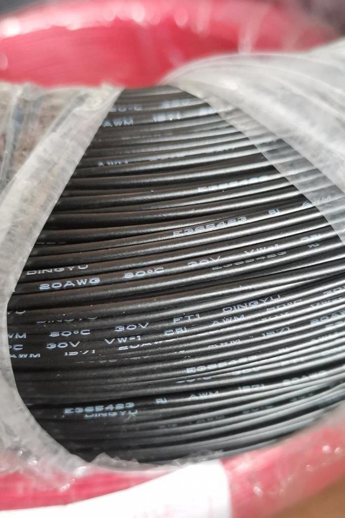 Gambar 1meter Kabel AWG20 20AWG per Meter Eceran AWG 20 serabut putih tinned - Hitam dari My Aladin undefined Tokopedia