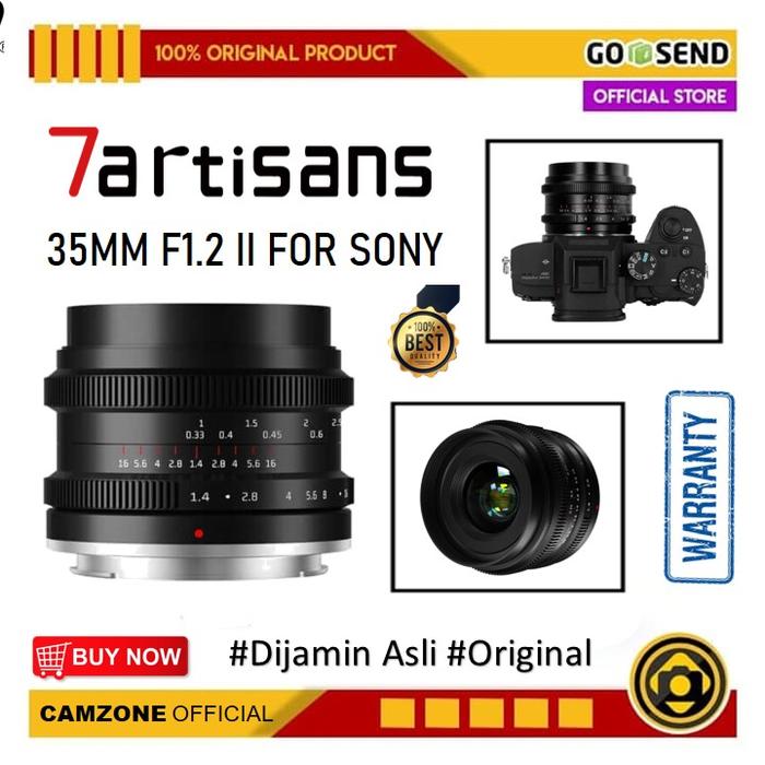 Obiettivo 7artisans 35mm F1.2 Mark II APS-C Per Fujifilm X – Focale Fissa, Apertura Luminosa, Corpo In Metallo, 10 Lamelle