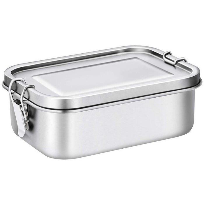 Gambar Kotak Makan Bento Lunch Box Stainless Steel 304 Food Container - 16.5cm dari Abeeing undefined Tokopedia