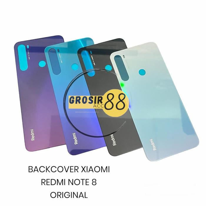 Gambar BACKDOOR BACKCOVER CASING TUTUP BELAKANG XIAOMI REDMI NOTE 8 ORIGINAL - Biru dari GROSIR88 SPAREPART HP undefined Tokopedia