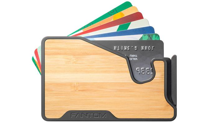 Gambar FANTOM X Slim Fanning Wallet RFID Card Holder Minimalist Dompet Kartu - Bamboo, Slim X10 dari HW Tools Jkt undefined Tokopedia
