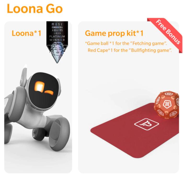 Gambar LOONA SMART ROBOT PET BOT (NOT EMO ROBOT EMO PET) - LOONA GO dari TOUCH-UP STORE undefined Tokopedia
