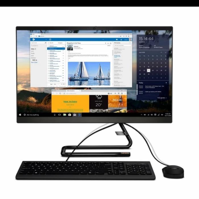 Lenovo Aio 24imb05 Intel Core I5-10400t 8gb Ssd 256gb Hdd 1tb W11