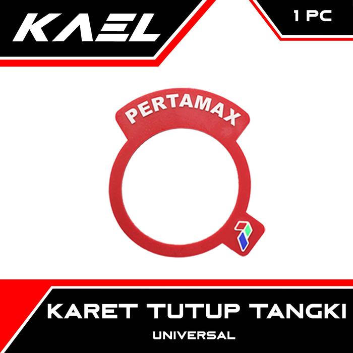 Gambar Karet Tutup Tangki Bensin Universal Pertamax Shell V Power Tanki Tank - Pertamax-Merah dari KAEL Official Store undefined Tokopedia