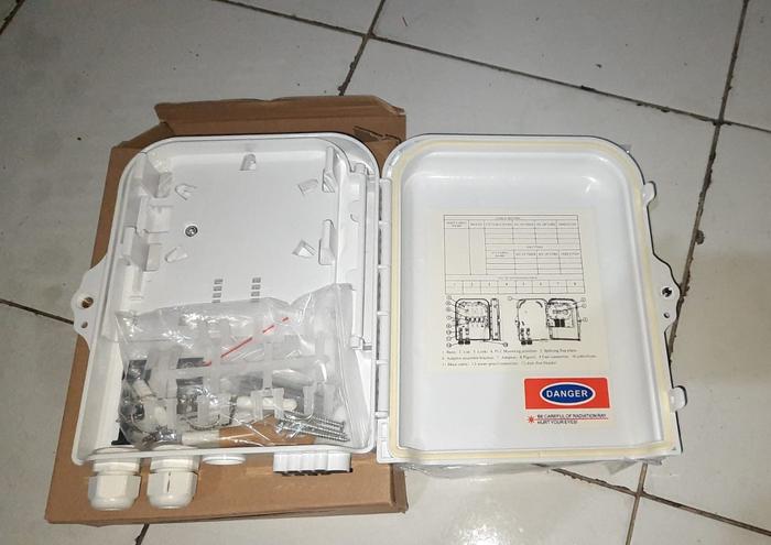 Gambar ODP Pole Optical Distribution Panel 8 Core Fiber Optik CATV FTTH - Kosongan dari dani bharata undefined Tokopedia