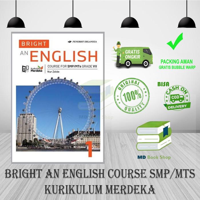 Gambar BRIGHT AN ENGLISH SMP/MTs KELAS 7 & 8 KURIKULUM MERDEKA - ERLANGGA - 7 dari MD Book Shop undefined Tokopedia