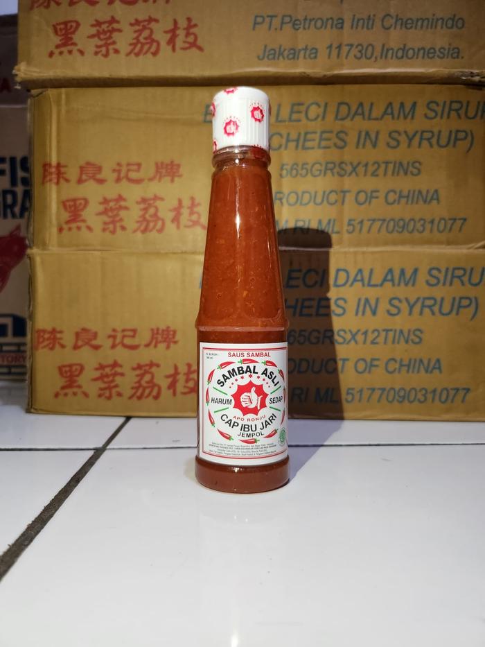 Gambar Saus sambal ASLI cap Ibu Jari Jempol 140ml dari Popular Grocery Shop undefined Tokopedia