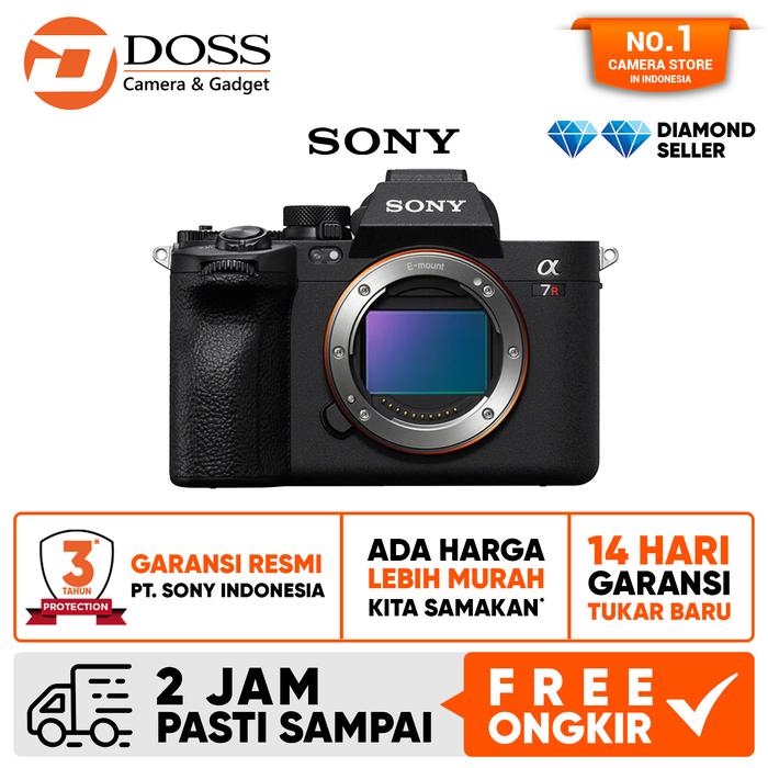 Gambar Sony A7RV Sony a7R5 Sony A7R V Mirrorless Camera Body Only - A7RV BO dari DOSS Camera & Gadget undefined Tokopedia