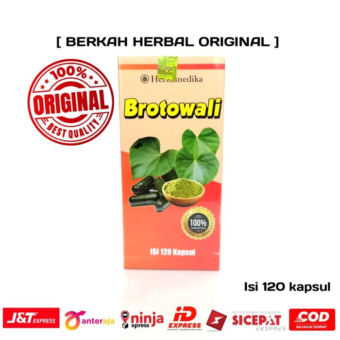 Gambar Kapsul Berotowali Herbal Daun Brotowali Isi 120 Kapsul - isi 120 kapsul dari Berkah Herbal Ori undefined Tokopedia
