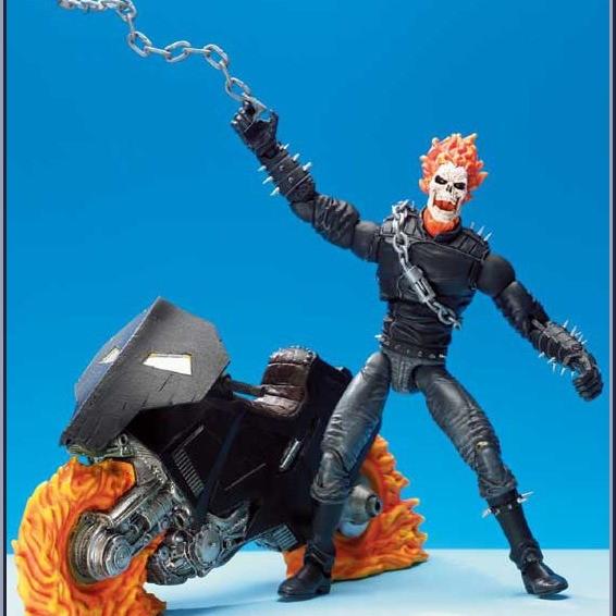 Gambar Marvel Legends Toybiz series 3 Ghost rider Danny Ketch Action figure dari ron's store undefined Tokopedia