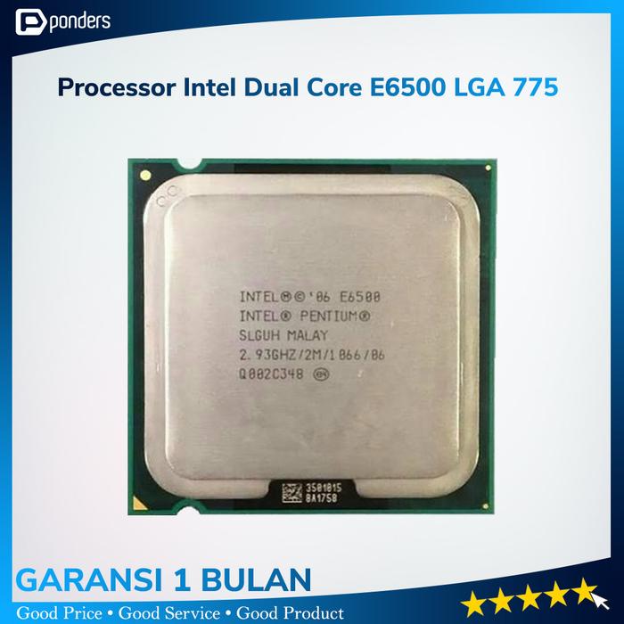 Gambar Processor Dual Core E6500 - 2,93Ghz dari Ponders Computer undefined Tokopedia