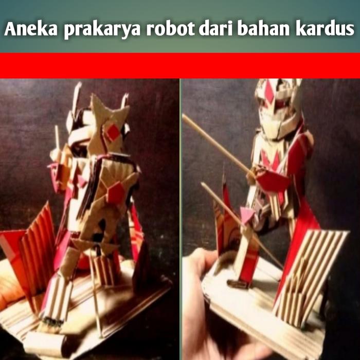 Gambar prakarya robot dari kardus dari ARTWORKS2 undefined Tokopedia