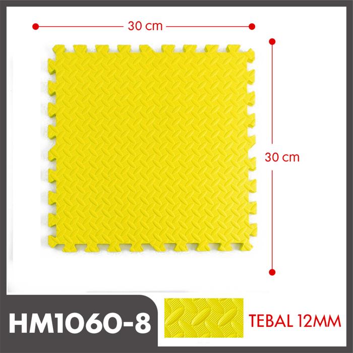 Gambar Matras Puzzle Karpet Puzzle / Matras Evamat / Matras Alas Lantai 30x30 - KUNING dari Hoptech Indonesia Jaya undefined Tokopedia