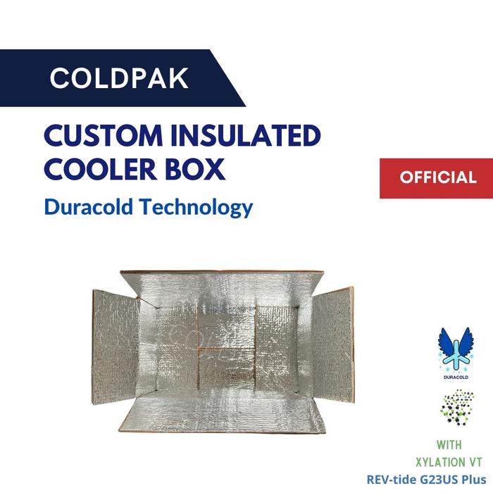 Gambar Coldpak Custom Insulated Bag Pouch Cooler Box Thermal Packaging - Box dari Coldpak undefined Tokopedia