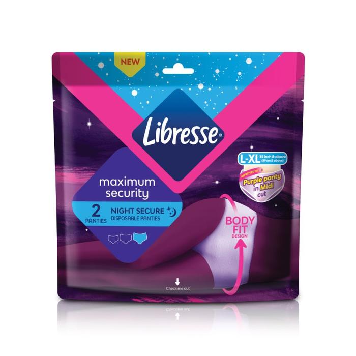 Gambar Libresse maximum security panties L-XL isi 2 pants pembalut dari limitedstorre undefined Tokopedia