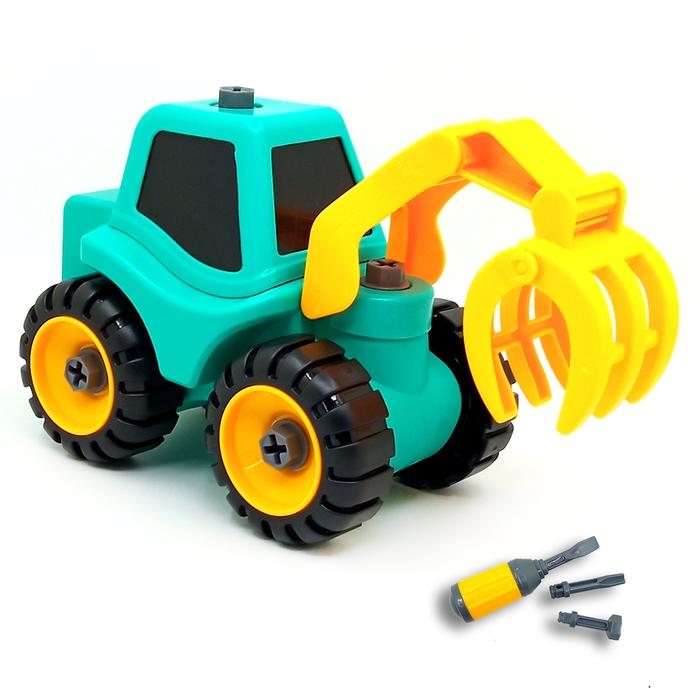Gambar Toy Addict DIY Mobil Konstruksi dengan Skrup Mainan Anak Laki - Forwarder, Tosca dari Grandia Shop undefined Tokopedia
