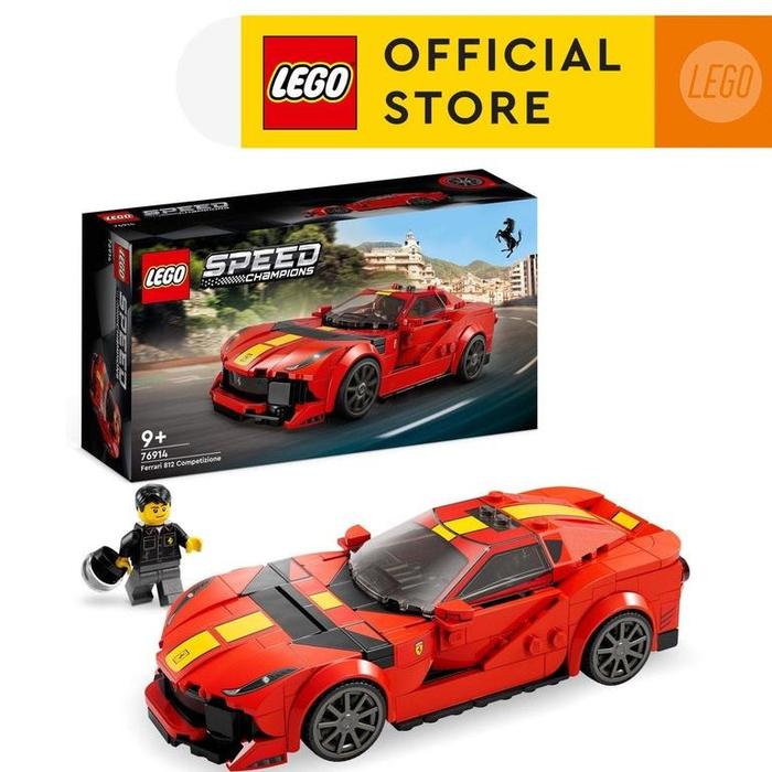 Gambar LEGO Speed Champions 76914 Ferrari 812 Competizione Building Toy Set dari DinKarahayon undefined Tokopedia