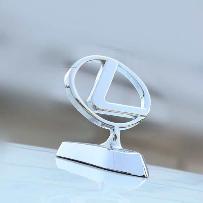 Gambar Logo Emblem Chrome Tempel Kap Cap Mesin Mobil Aksesoris Eksterior - Lexus dari Java Arutala undefined Tokopedia